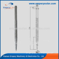 solar mounting installation ground screws